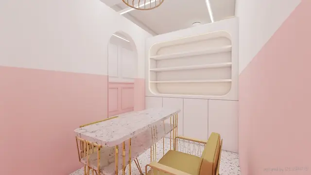 울산 인테리어 남구 15py 뷰티샵 울산 남구 인테리어 시공 현장 사진 5