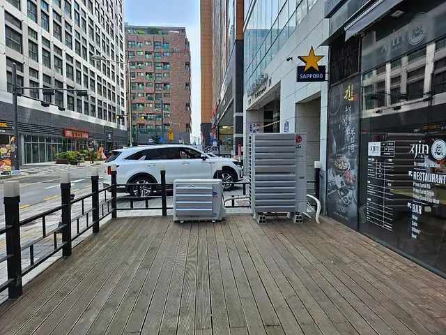 수원 구르메산장 호매실점 시각화 이야기 수원 시각화 시공 현장 사진 7