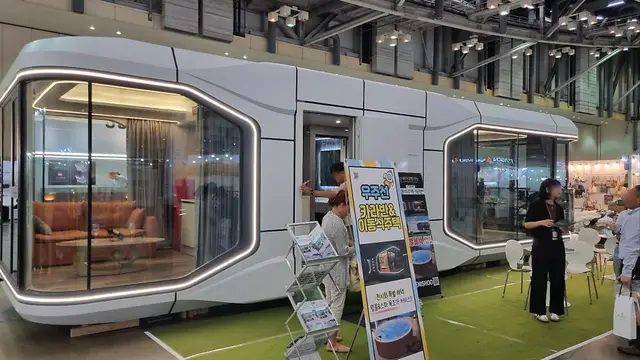2023부산코리아빌드 방문 기록 부산 시각화 시공 현장 사진 21