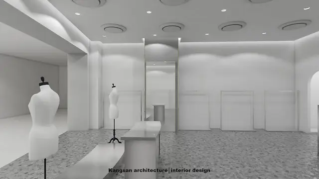 모던한 느낌의 팝업 디자인 프로젝트 울산 상가 / 업무공간 시공 현장 사진 5