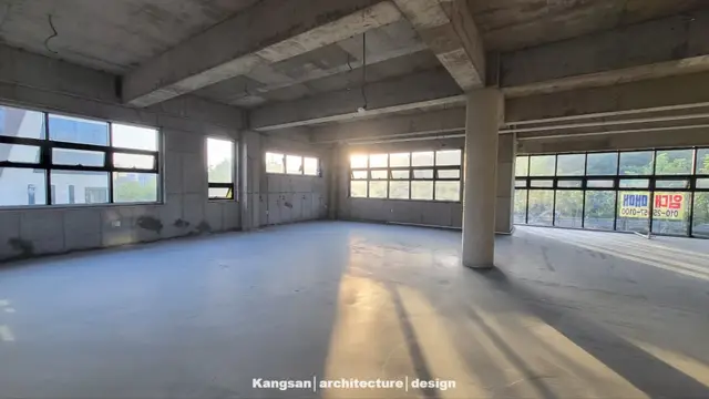 심플한 인테리어 70평대 사무실의 새로운 풍경 울산 인테리어 시공 현장 사진 14