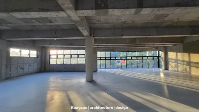심플한 인테리어 70평대 사무실의 새로운 풍경 울산 인테리어 시공 현장 사진 15