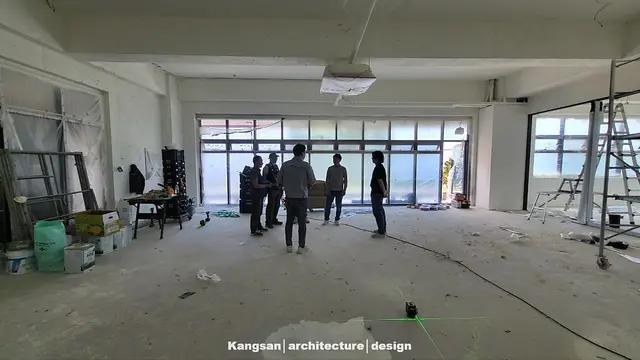 심플한 인테리어 70평대 사무실의 새로운 풍경 울산 인테리어 시공 현장 사진 49