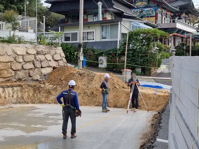 현대식 사찰 건축, 전통과 현대가 공존하는 공간의 완성 성안동 주택 건축 시공 현장 사진 47