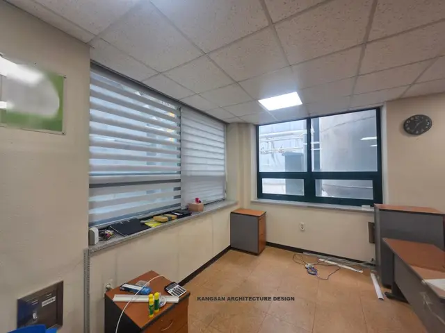 울산 사무실 인테리어 30평형 시공 사례 : 모던하고 세련된 화이트 오피스의 변신 울산 인테리어 시공 현장 사진 4